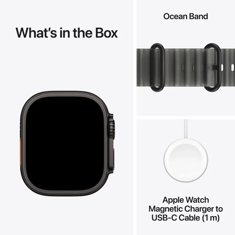 Apple Watch Ultra 4 GPS + Cellular 49mm Black Titanium Case -6