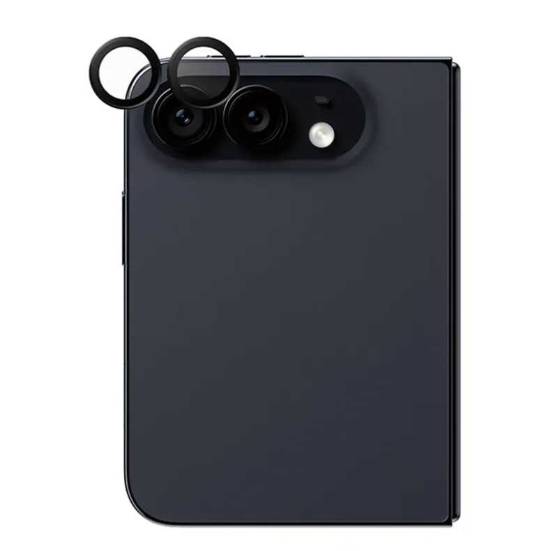 Panzerglass iPhone Duo kameros stikliukas, juoda, 5 nuotrauka