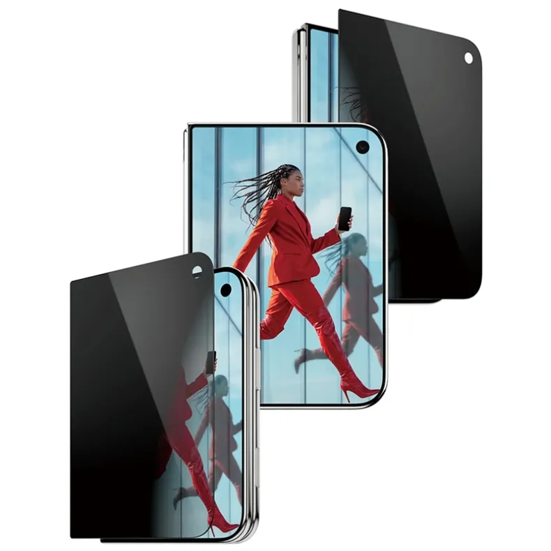 Panzerglass iPhone Duo privacy apsauginis stikliukas, skaidri, 2 nuotrauka