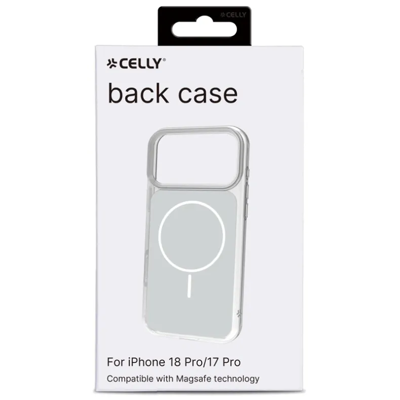 Celly iPhone 18 Pro Match MagSafe dėklas, silver, 2 nuotrauka
