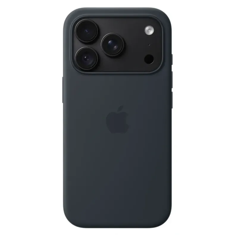 Apple iPhone 18 Pro silikoninis dėklas su MagSafe, navy blue, 1 nuotrauka
