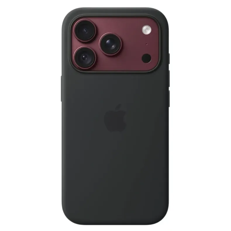 Apple iPhone 18 Pro Max silikoninis dėklas su MagSafe, black, 2 nuotrauka