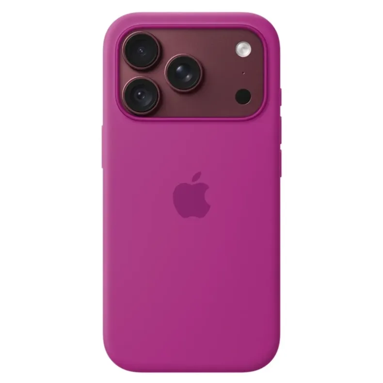  ... Apple iPhone 18 Pro Max silikoninis dėklas su MagSafe, magenta, 1 nuotrauka