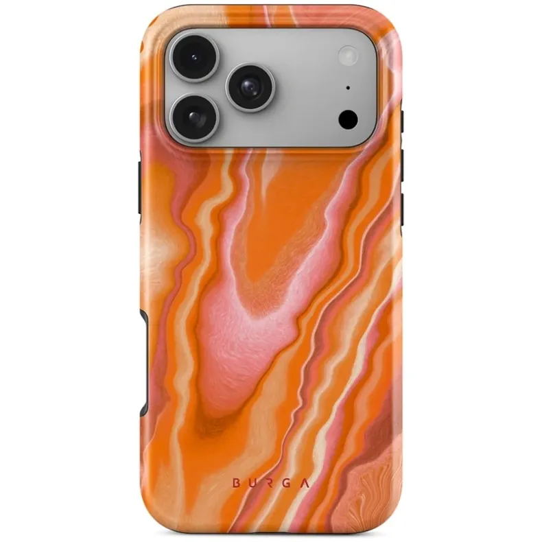 Burga iPhone 18 Pro Tough Magsafe dėklas -Retro Glow , nuotrauka1