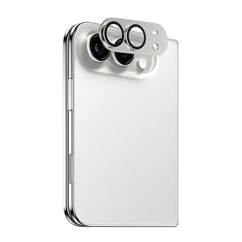  Panzerglass iPhone Duo Fender kameros stikliukas, silver, 1 nuotrauka