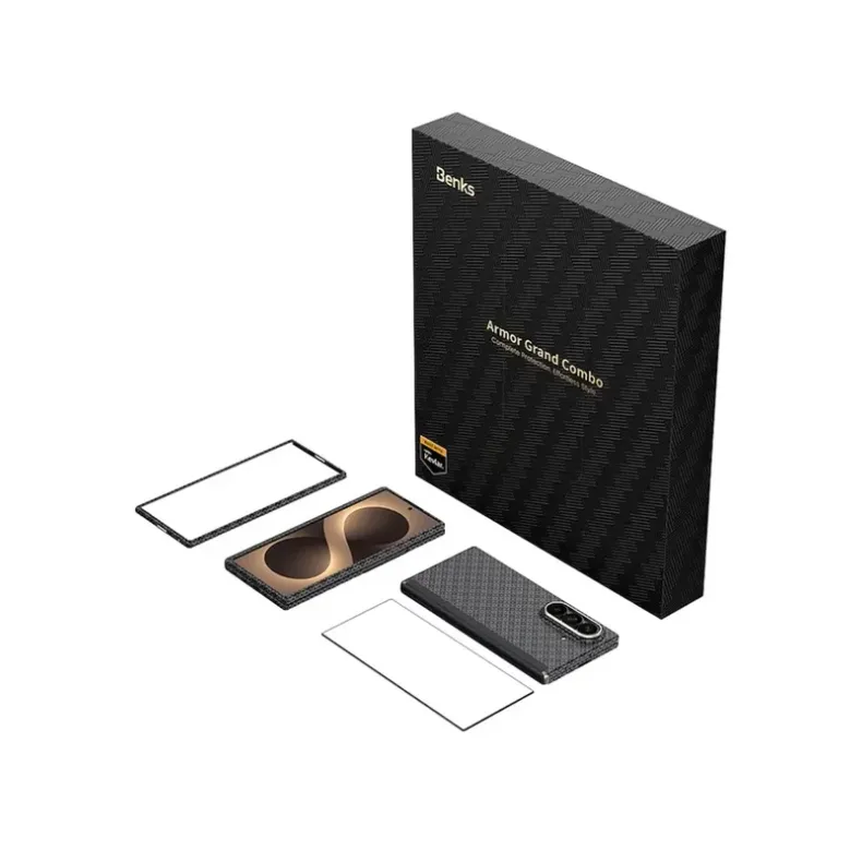 Benks Samsung Galaxy Fold 8 Ultra ArmorGrid Air Grand Combo dėklas, 4 nuotrauka