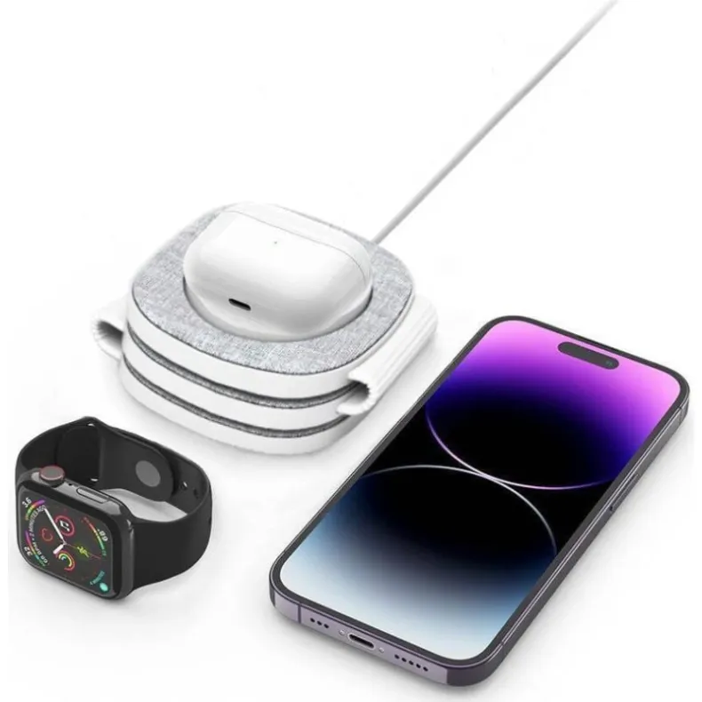 Techprotect 3 in 1 indukcinis įkroviklis Qi 15W, nuotrauka 3