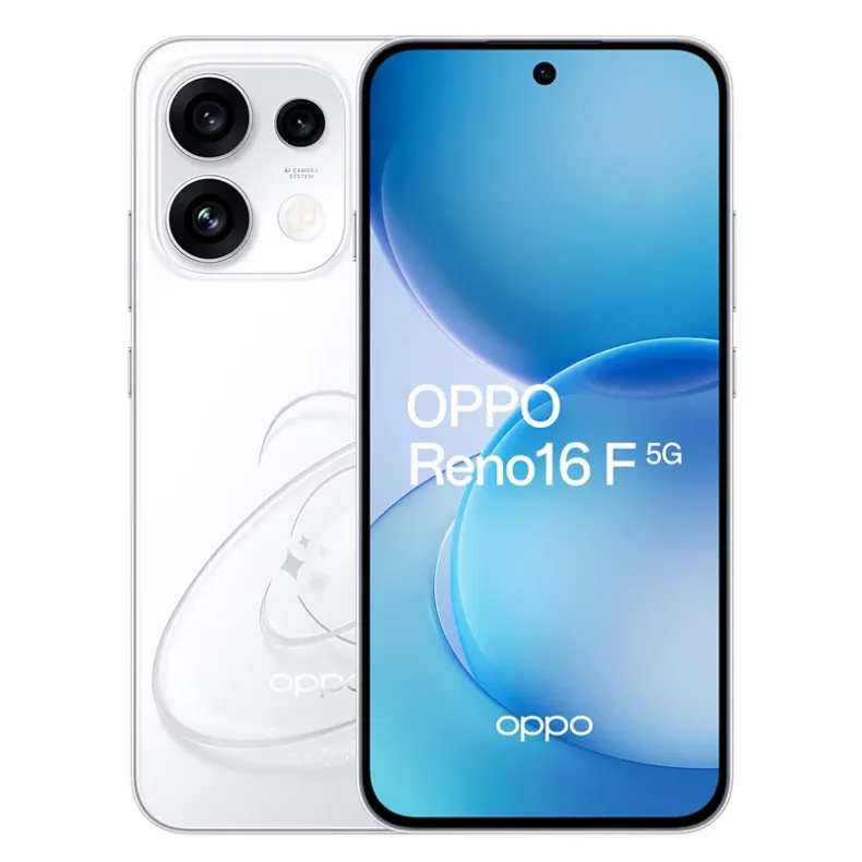 Oppo Reno16 F 5G 8 256GB, Pop White, 1 nuotrauka