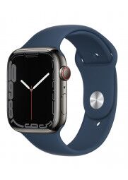 Apple Watch7_45mm_cellular_ stainless_graphite