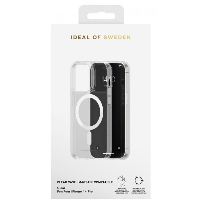 IDEAL OF SWEDEN Clear MagSafe dėklas iPhone 14 Pro