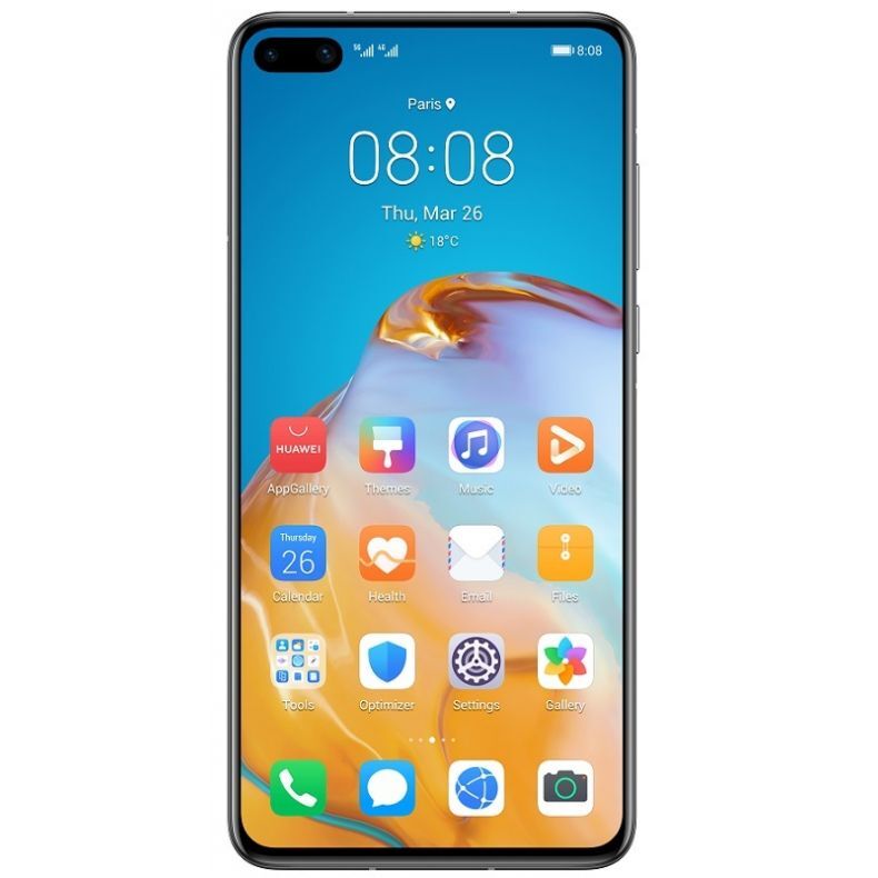 Huawei P40 sidabrinis-silver