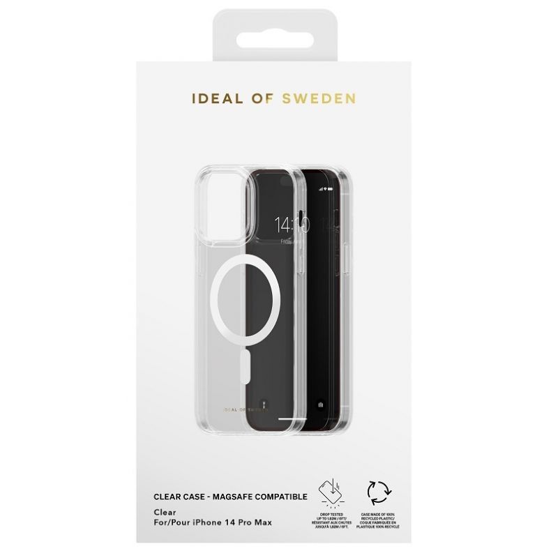 IDEAL OF SWEDEN Clear MagSafe dėklas iPhone 14 Pro Max