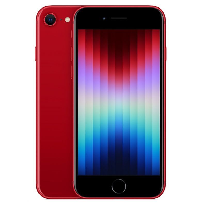 iPhone SE 3rd gen raudonas