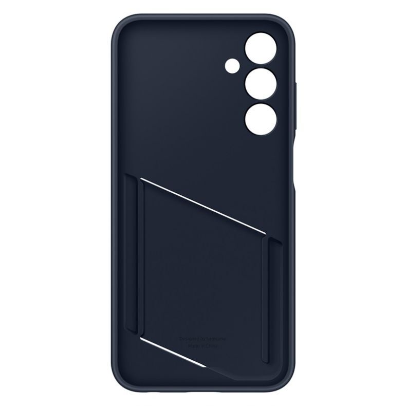 SAMSUNG Galaxy A25 5G dėklas su kortelių kišenėle juodas