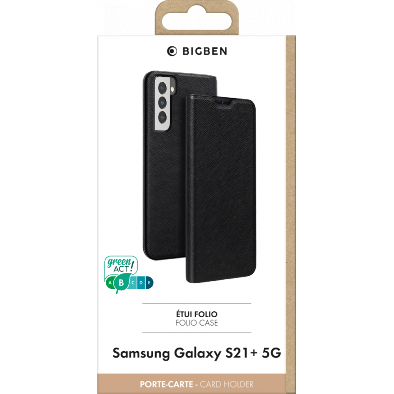  BIGBEN atverčiamas dėklas Samsung S21+ telefonui