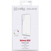 Celly Samsung Galaxy S22 skaidrus silikoninis dėklas
