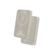 Blavec BJ-04 MagSafe belaidė išorinė baterija -10000 mAh, auksinė, 1 nuotrauka