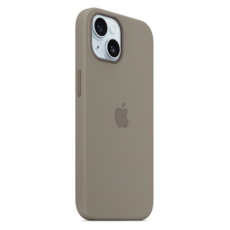 Apple iPhone 15 Clay (rudas) dėklas su MagSafe, 2 nuotrauka