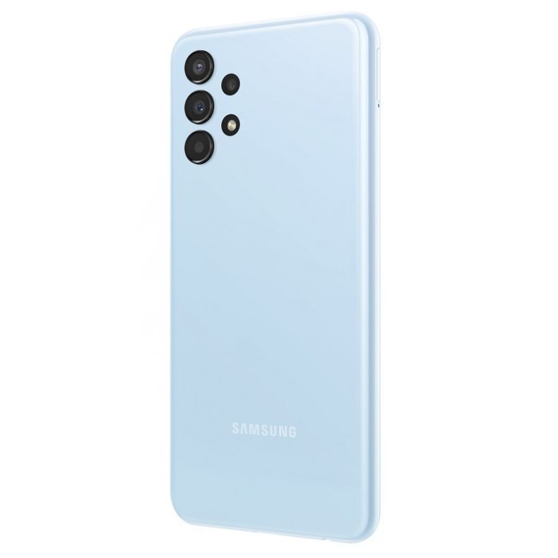 Samsung A13 melynas is desines puses nugarele