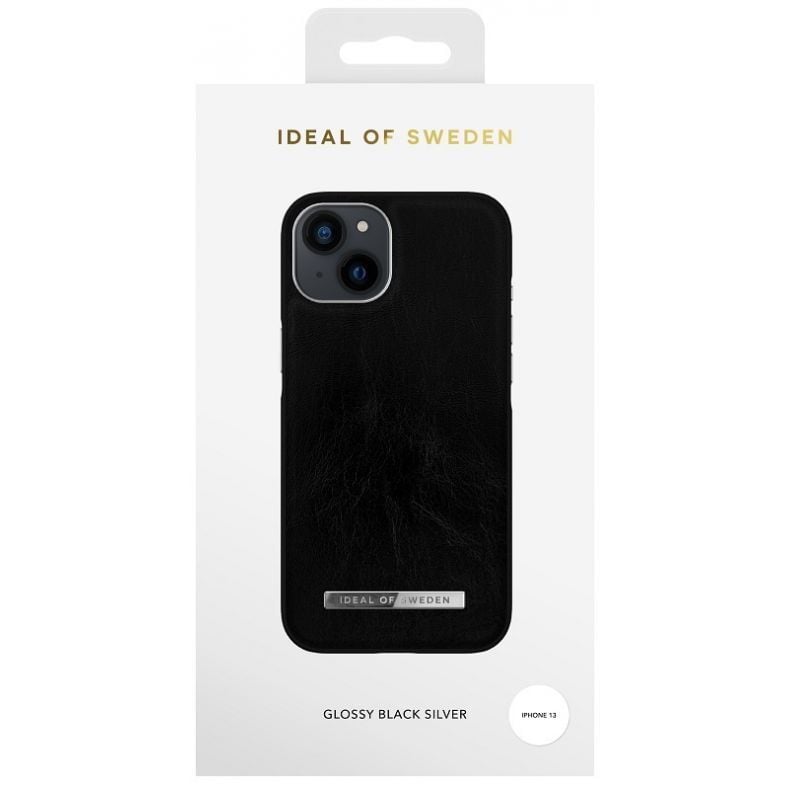  IDEAL OF SWEDEN Ateiler dėklas iPhone 13 Glossy Black