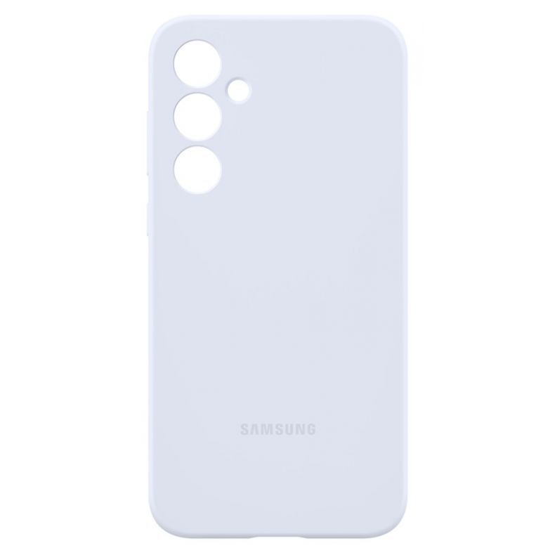 Samsung Galaxy A35 silikoninins dėklas melsvas, 4 nuotrauka