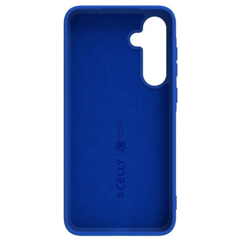 Celly Samsung Galaxy A35 Cromo silikoninis dėklas mėlynas, 4 nuotrauka