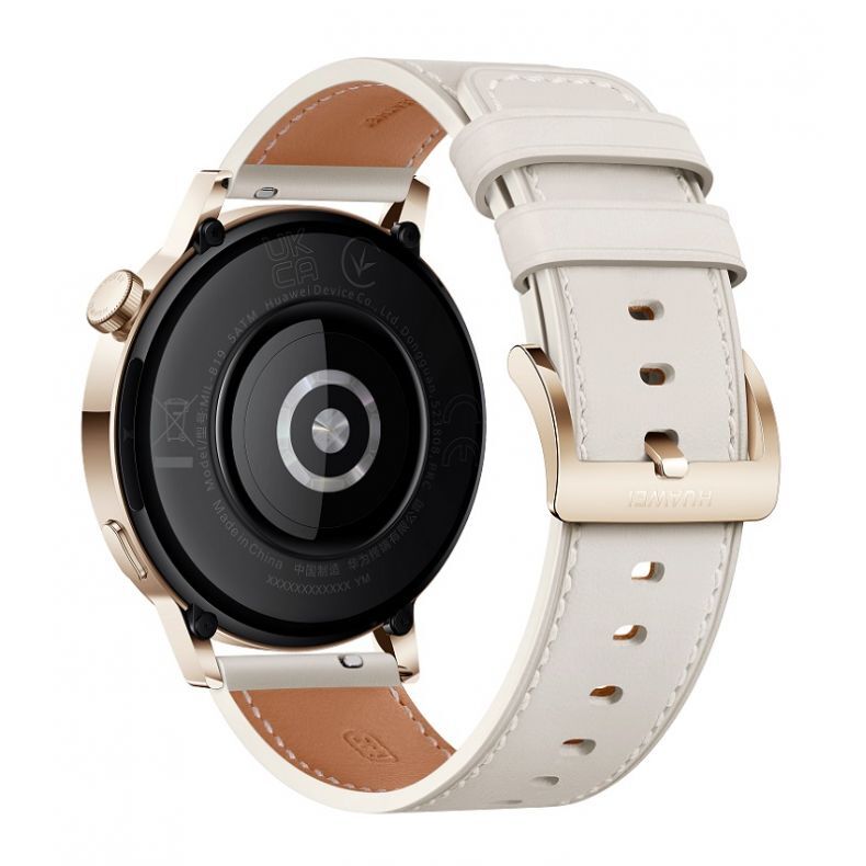 Huawei Watch GT3 42mm baltas odinis_nugarele 30_desine