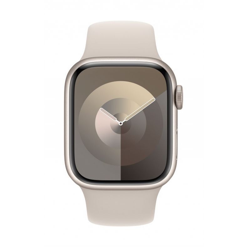 Apple Watch Series 9 GPS 41mm išmanusis laikrodis Starlight (žvaigždžių šviesos), 2 nuotrauka