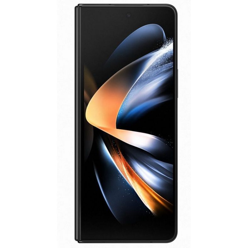 Samsung Z Fold4 is priekio juoda spalva
