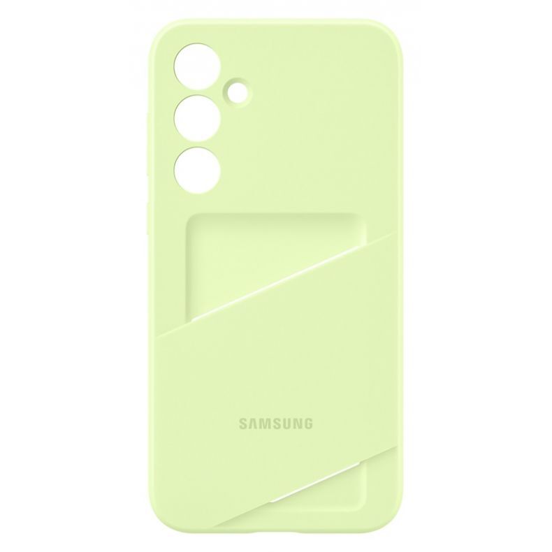 Samsung Galaxy A35 dėklas su kortelių kišenėle žalsva, 4 nuotrauka