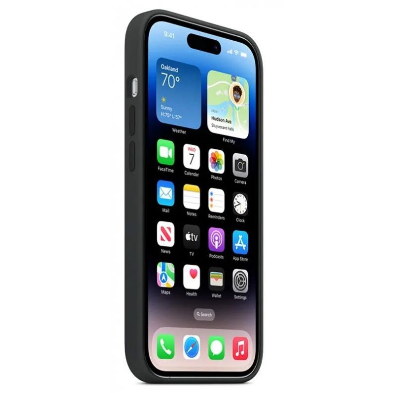 APPLE iPhone 14 Pro silikoninis dėklas su MagSafe