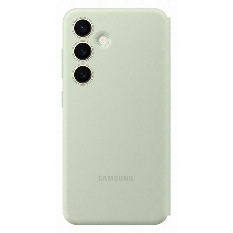 SAMSUNG Galaxy S24+ Smart View dėklas žalsvas
