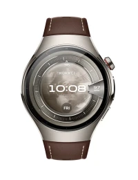 Huawei Watch 5 išmanusis laikrodis. 46mm. ruda odinė apyrankė, 1 nuotrauka