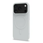 Celly iPhone 18 Pro Cromo silikoninis MagSafe dėklas, sidabro, 1 nuotrauka