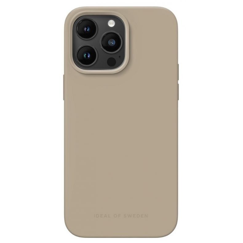 iDeal of Sweden silikoninis dėklas iPhone 14 Pro Max, Beige..