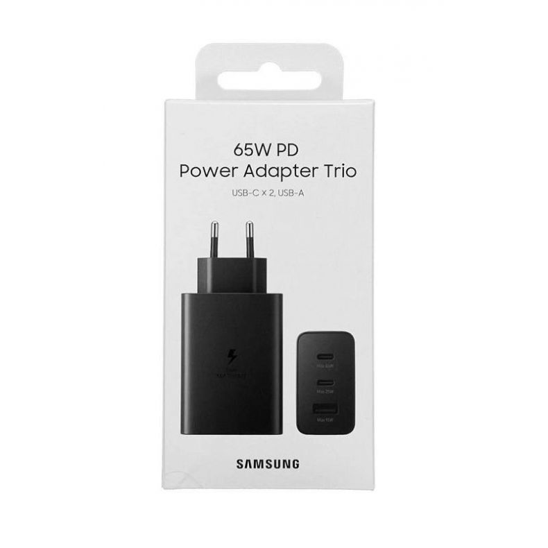 SAMSUNG tinklo įkroviklis 65W Trio