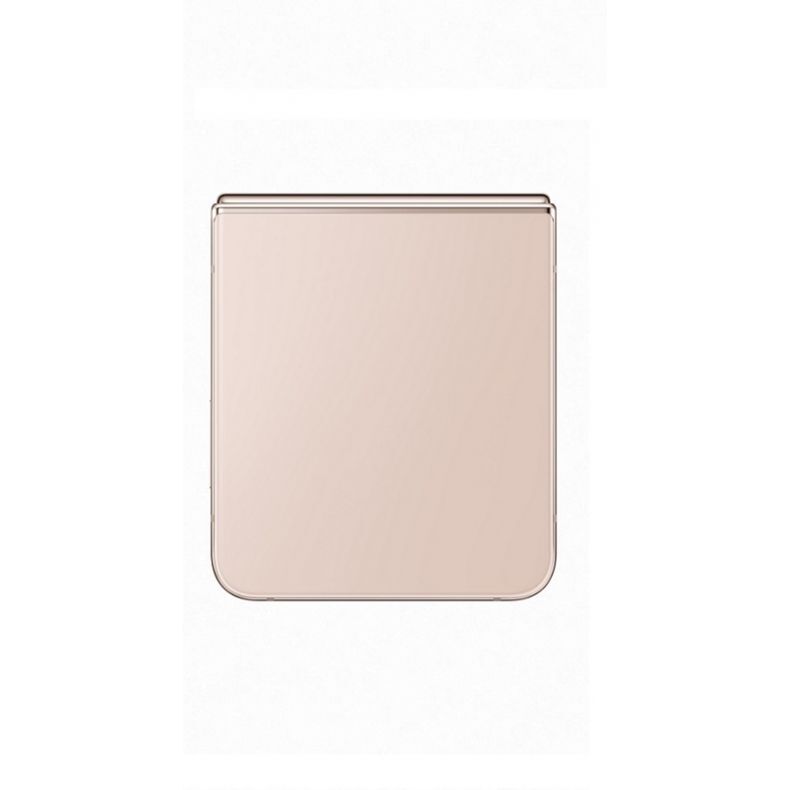 Samsung Z Flip4 sulenktas nugarele spalva rozinis auksas