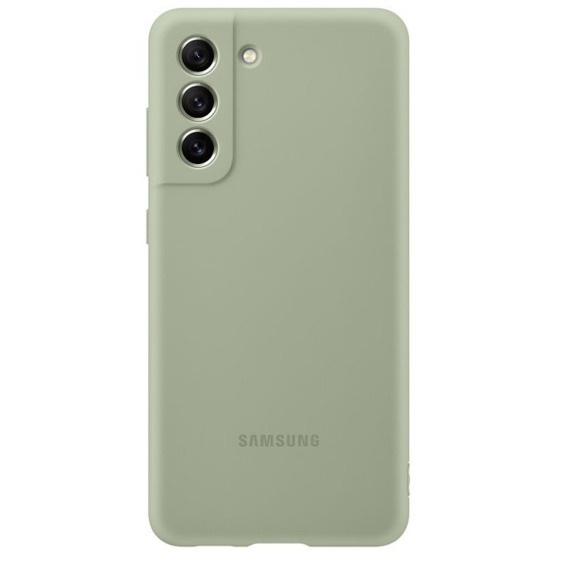 Samsung S21Fe_silikonins_deklas_alyvuogiu_nugarele