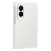 Samsung Galaxy Fold8 silikoninis magnetinis dėklas, balta, 1 nuotrauka