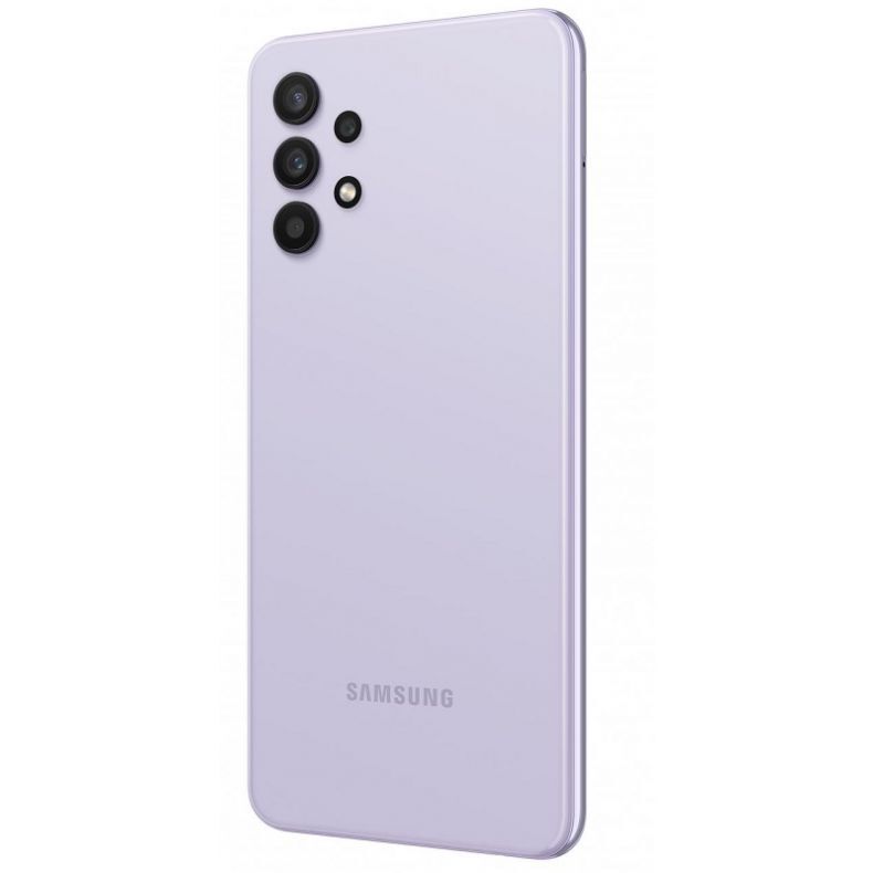 Samsung Galaxy A32 violetinis nugarėlė dešinė