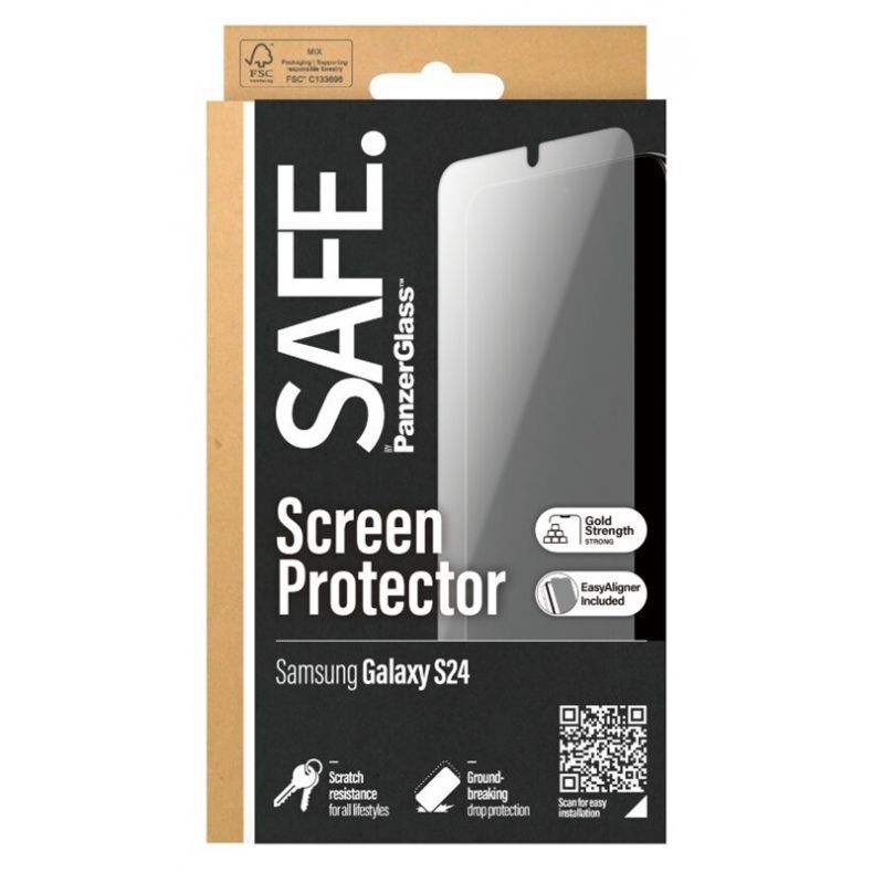 SAFE grūdintas apsauginis stikliukas Samsung Galaxy S24