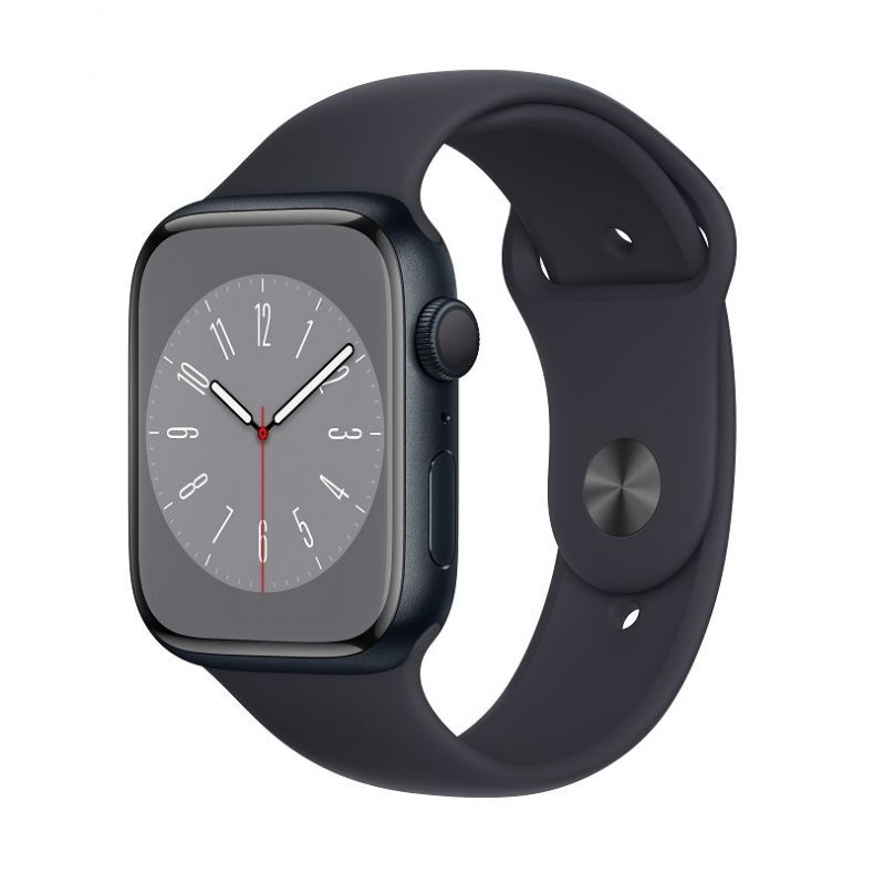 Apple_Watch_Series_8_GPS_45mm_Midnight_Aluminum_Midnight_Sport_Band_34FR_Screen