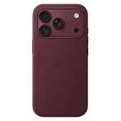 Apple iPhone 18 Pro Max silikoninis dėklas su MagSafe, burgundy, 1 nuotrauka