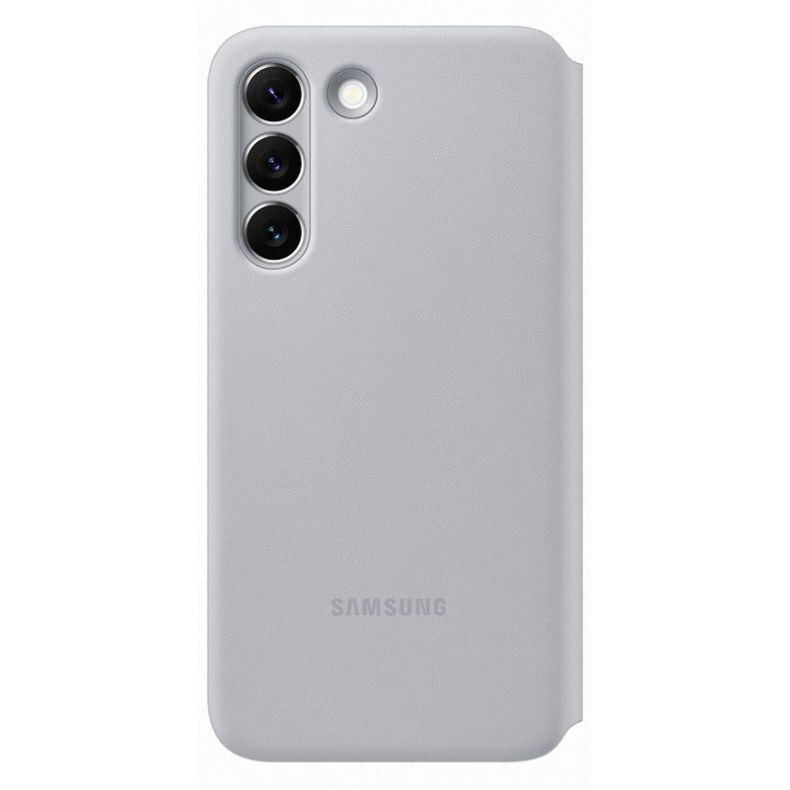 Samsung Galaxy S22+ orginalus Led View dėklas ant telefono