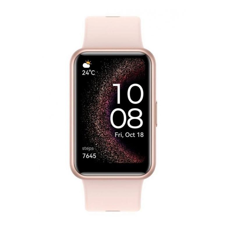 Huawei Fit SE ekranas rožinės spalvos