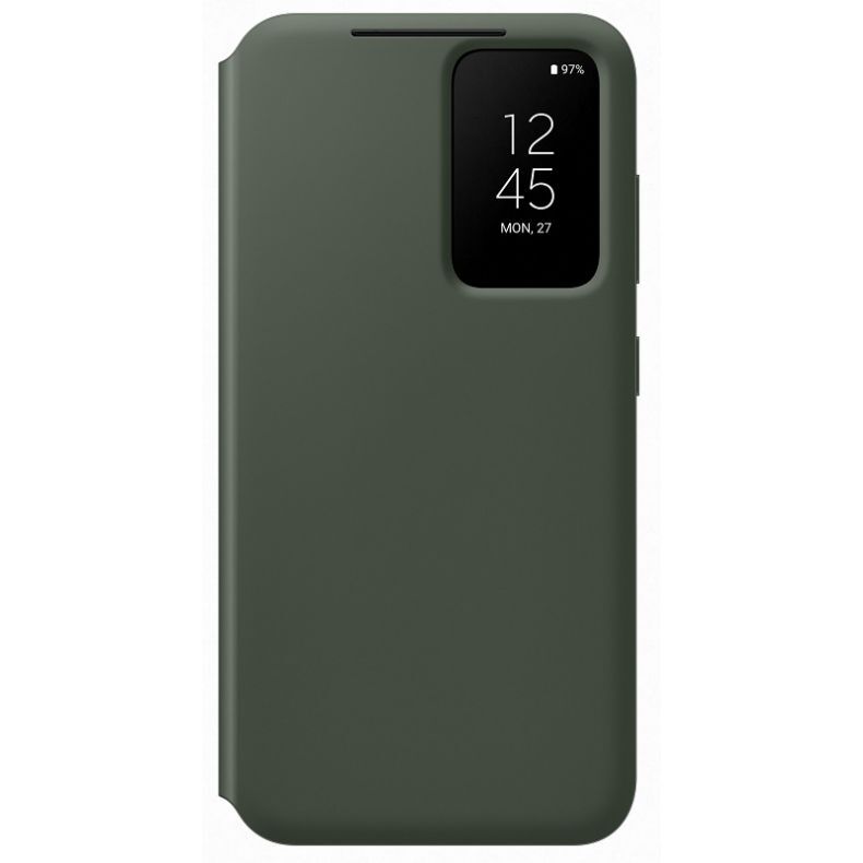 Samsung S23 Smart View dėklas, žalias