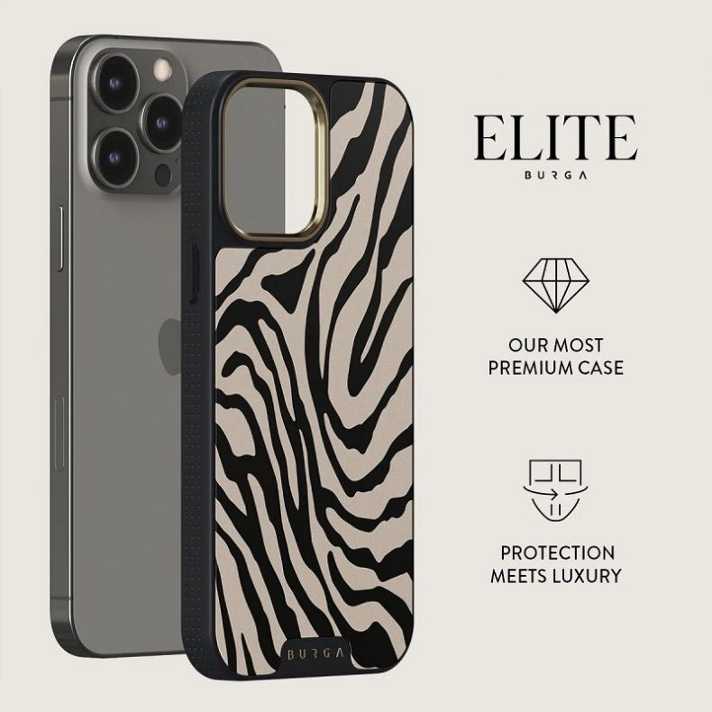 BURGA Elite Gold dėklas iPhone 14 Pro Max Imperial