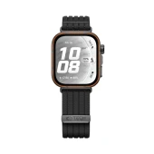 Techprotect Huawei Watch Fit 5 5 Pro 4 4 Pro 3 medžiaginis dirželis, juoda, 1 nuotrauka