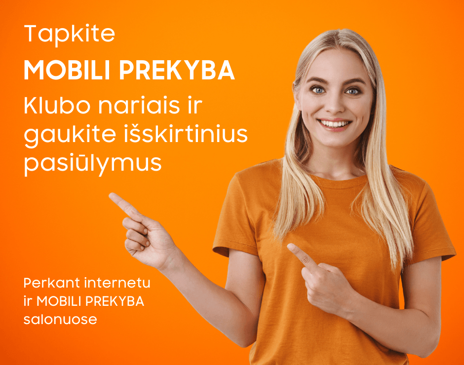 MOBILI PREKYBA Klubas