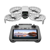  DJI Flip dronas, valdymo pultas su ekranu, 6 nuotrauka